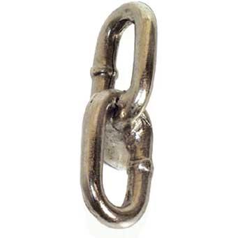 Emenee OR276-ABR Premier Collection Chain Knob 2-1/8 inch x 3/4 inch in Antique Matte Brass Geometry Series